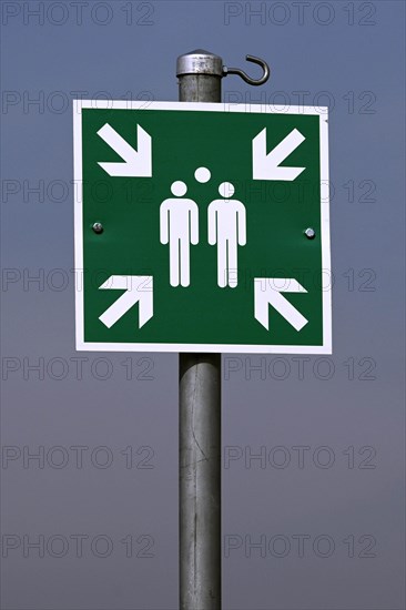 Sign People Collection point