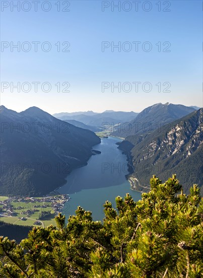 View from Baerenkopf to Achensee