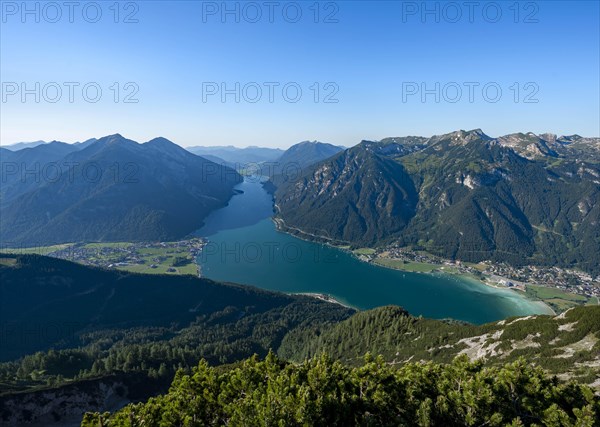 View from the Baerenkopf to the Achensee