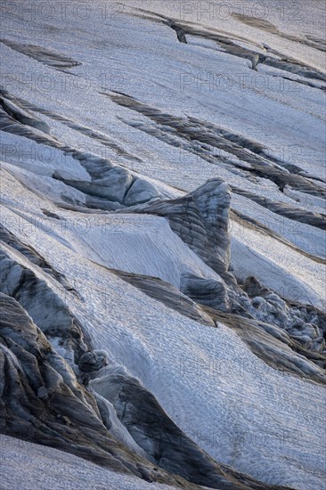 Crevasses at the Glacier du Tour