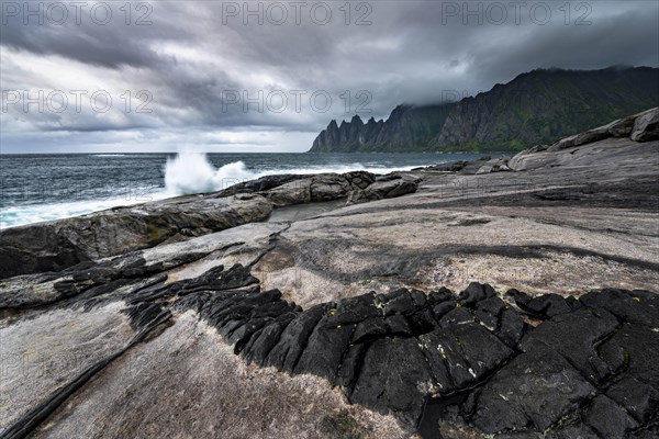 Rocky coast of Tungeneset