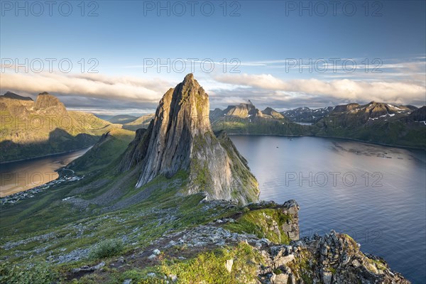 Steep mountain Segla