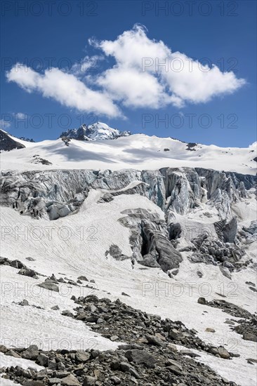 Crevasses at the Glacier du Tour