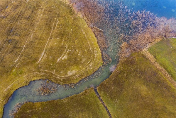 Natural course of the Zellerache river from the Irrsee