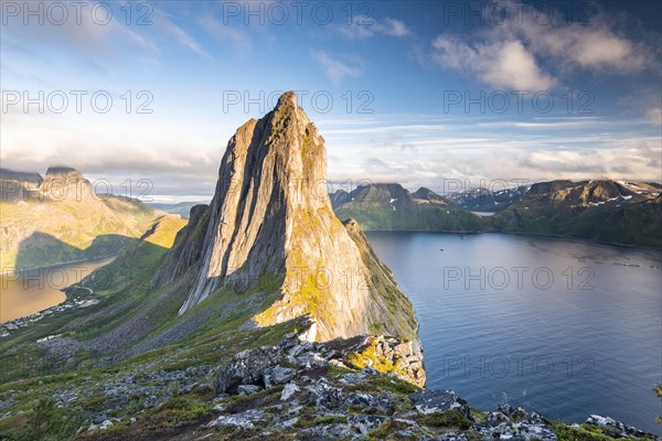 Steep mountain Segla