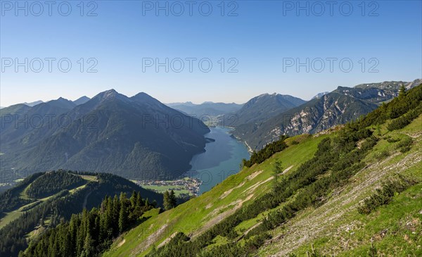 View from the hiking trail to Baerenkopf