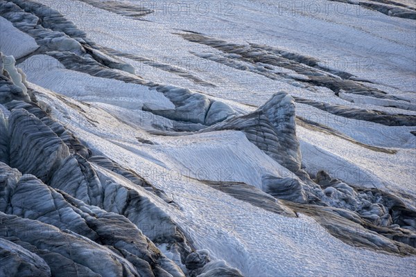 Crevasses at the Glacier du Tour