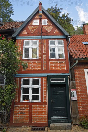 Historical half-timbered house