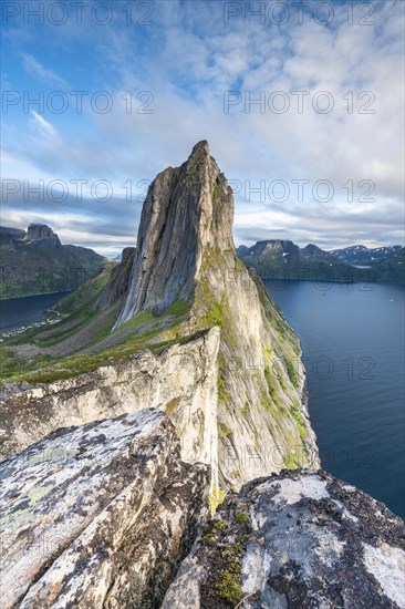 Steep mountain Segla