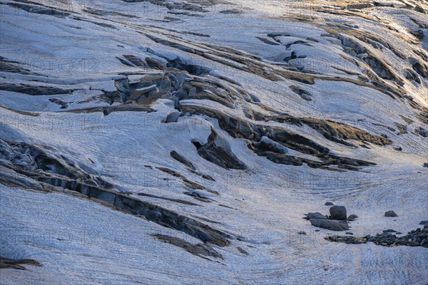 Crevasses at the Glacier du Tour