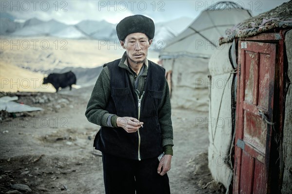 Portrait village headman