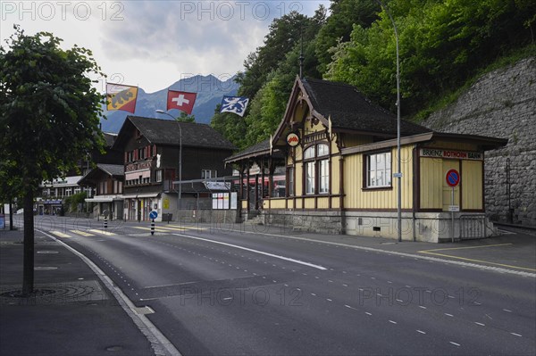 Brienz Rothorn Railway valley station