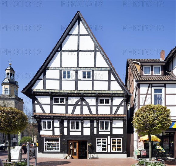 Historic half-timbered house