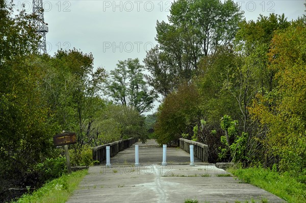 Bridge of no return in the demilitarised zone