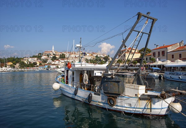 Fishing boats in the port of Vrsar