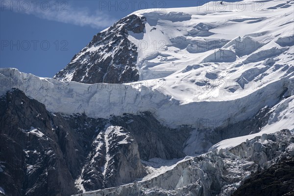 High alpine mountain landscape