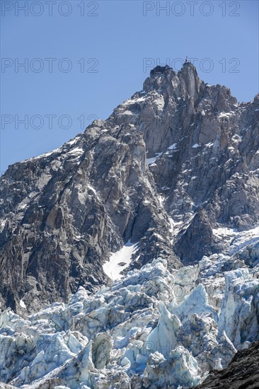 High alpine mountain landscape