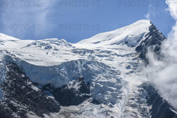 High alpine mountain landscape