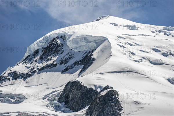 High alpine mountain landscape