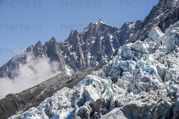 High alpine mountain landscape