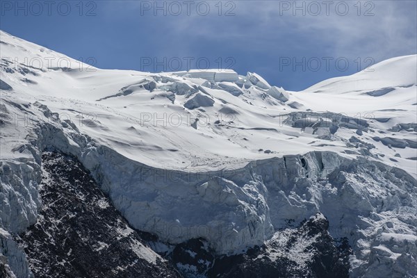 High alpine mountain landscape