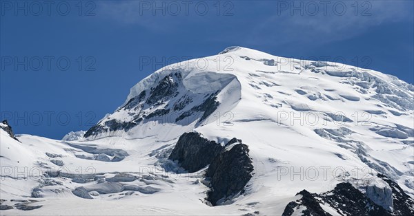 High alpine mountain landscape