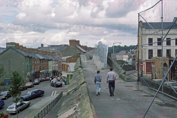 Barrier on the city wall