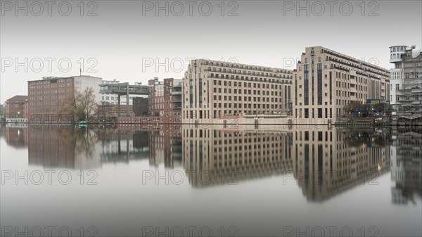 The Curvry Campus on the Spree in Berlin Kreuzberg