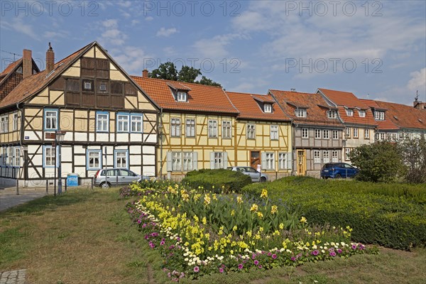 Half-timbered houses