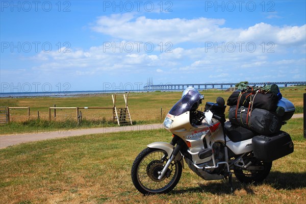 Motorcycle camping