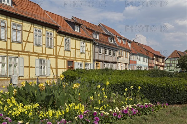 Half-timbered houses