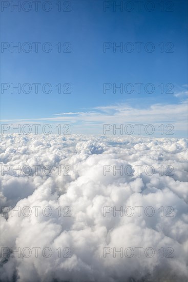 View over the clouds