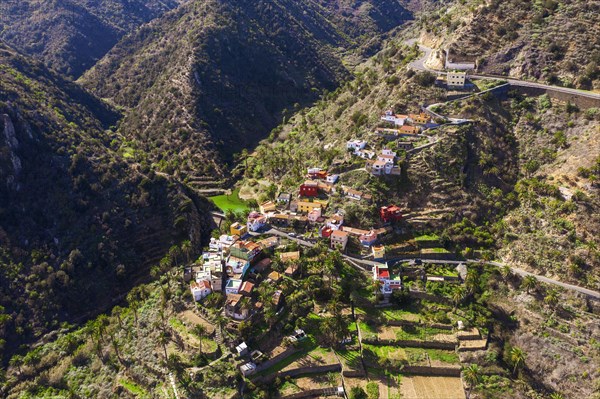 Macayo village near Vallehermoso