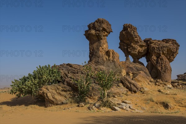 Rock formations