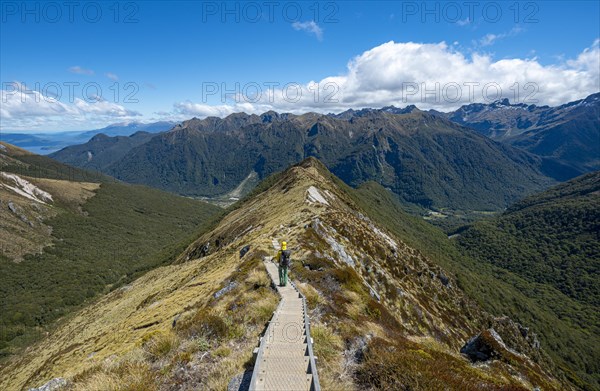 Hikers on Kepler Track