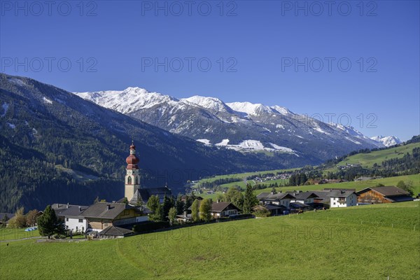 View of the village of Asch