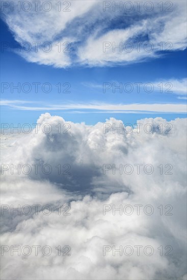 View over the clouds