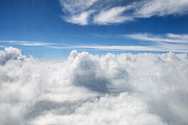 View over the clouds