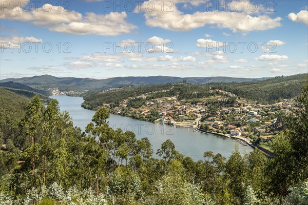 Beautiful landscapes of Douro river Valley