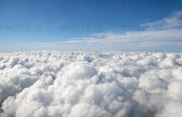 View over the clouds