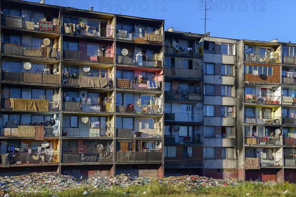 Social housing in the district of Lunik IX