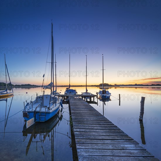 Morning glow at Schaalsee