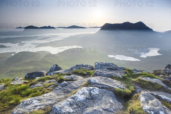 View of Suilven and Cul Mor