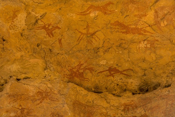 Rock painting in the Unesco world heritage