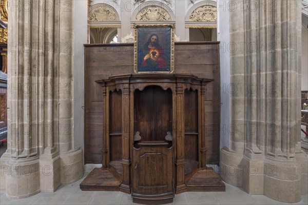 Confessional from the 18th century
