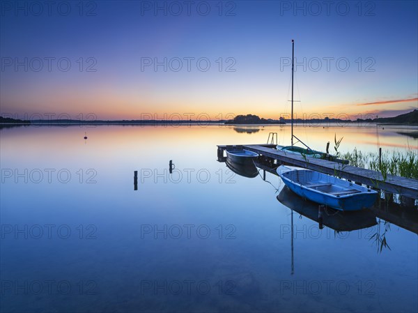 Morning glow at Schaalsee