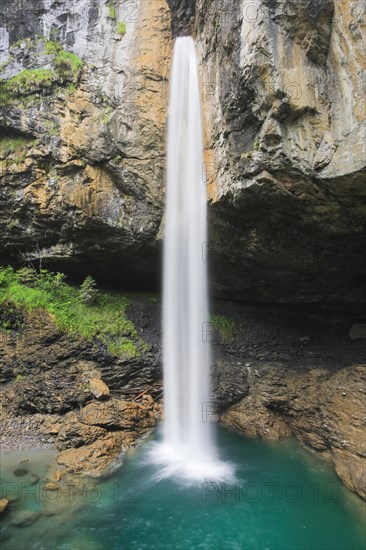 Waterfall on the Klausen Pass