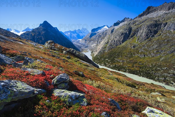 Swiss Alps in autumn