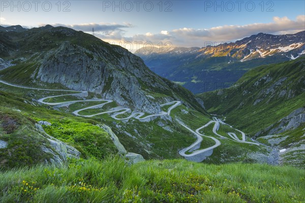 Old Gotthard Pass Road