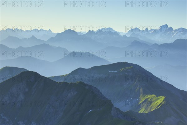 View from the Brienzer Rothorn